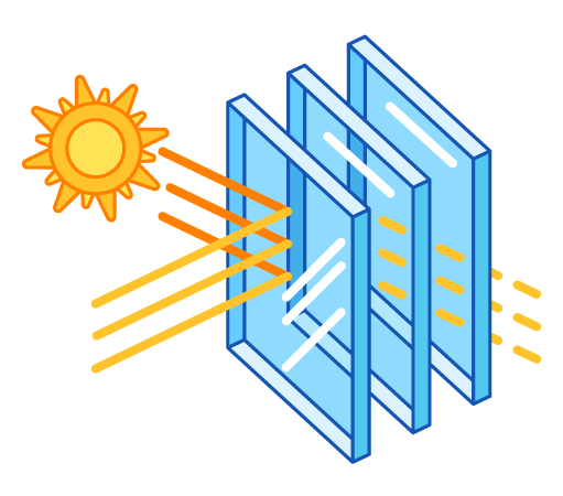 solar heat gain coefficient
